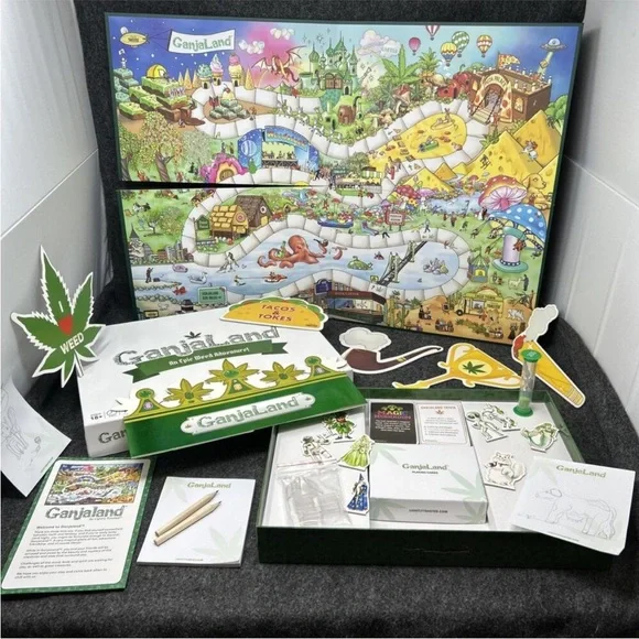 Ganjaland Board game - An Epic We ed Adventure - Picture 2 of 8